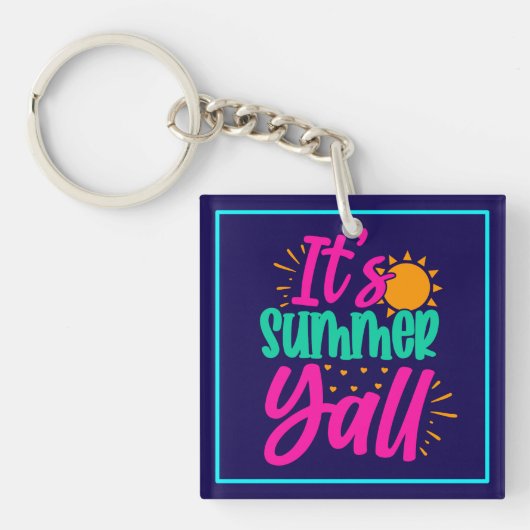 Het is zomer Y'all-54808 Sleutelhanger (voorkant)
