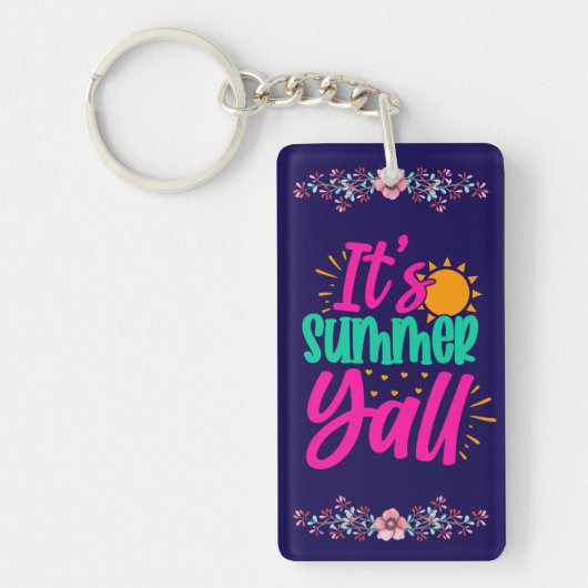 Het is zomer Y'all-54808 Sleutelhanger (Voorkant)
