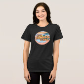 "Het is zomer Y'all Tri-Blend Shirt (Voorkant volledig)