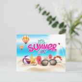 Het is zomertijd Briefkaart (Staand voorkant)