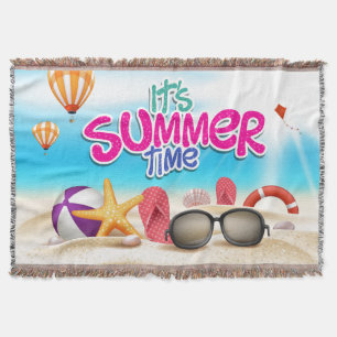 Het is zomertijd deken