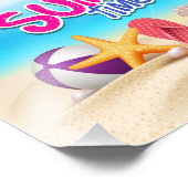 Het is zomertijd foto afdruk (Hoek)