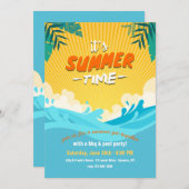 Het is zomertijd kaart (Voorkant / Achterkant)