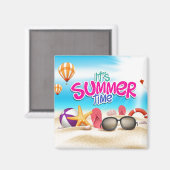 Het is zomertijd magneet (Voorkant / Achterkant)
