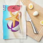 Het is zomertijd theedoek (Quarter Fold)