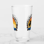 Het is zomertijd Tropisch Sunset Design Glas (Links)