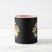 Het is zomertijd Tropisch Sunset Design Mok (Midden)