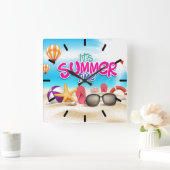 Het is zomertijd vierkante klok (Huis)