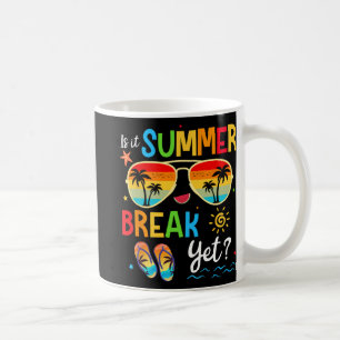 Het is zomervakantie maar gelukkig laatste dag van koffiemok