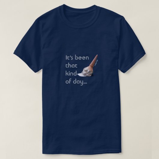 Het is zo'n dag geweest - een MisterP-Shirt T-shirt (Design voorkant)