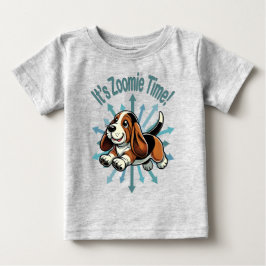 Het is Zoomie Tijd Basset Hound