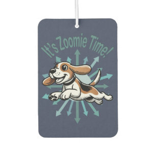 Het is Zoomie Tijd Beagle Luchtverfrisser