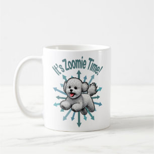 Het is Zoomie Tijd Bichon Frise Koffiemok