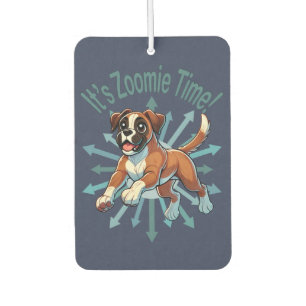 Het is Zoomie Tijd Boxer Luchtverfrisser