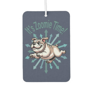 Het is Zoomie Tijd Bulldog Luchtverfrisser