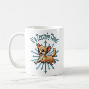 Het is Zoomie Tijd Chihuahua Koffiemok
