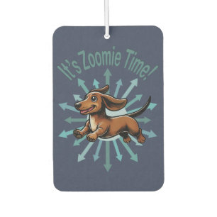 Het is Zoomie Tijd Dachshund Luchtverfrisser