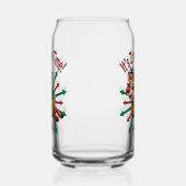 Het is zoomie tijd! kerstrendier blikvorm glas (Rechts)