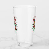 Het is zoomie tijd! kerstrendier glas (Rechts)