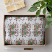 Het is zoomie tijd! kerstrendier tissuepapier (Geschenk)