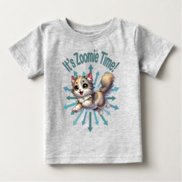Het is Zoomie Tijd Mooie Driekleurige Kat