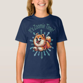 Het is Zoomie Tijd Pomeranian T-shirt