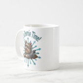Het is Zoomie Tijd Yorkshire Terrier Koffiemok (Voorkant links)