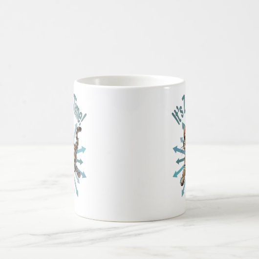 Het is Zoomie Time Bengaals Cat Koffiemok (Center)