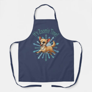 Het is Zoomie Time Chihuahua Schort