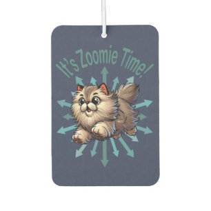 Het is Zoomie Time Persian Cat Luchtverfrisser