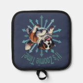 Het is Zoomie Time Saint Bernard Pannenlap (Voorkant)