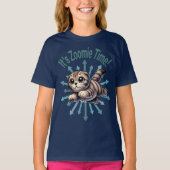 Het is Zoomie Time Scottish Fold Cat T-shirt (Voorkant)