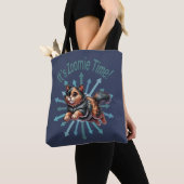 Het is Zoomie Time Tortoise Shell Cat Tote Bag (Dichtbij)