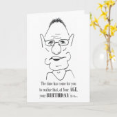 Het is zover: de Kaart van de verjaardag (Gele Bloem)