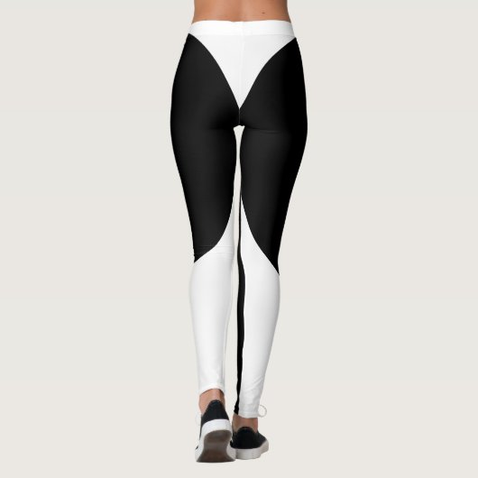 HET IS ZWARTE leggings (Achterkant)