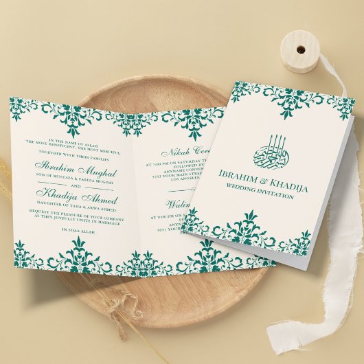 Het islamitische huwelijk van Cream en Blauwgroen 