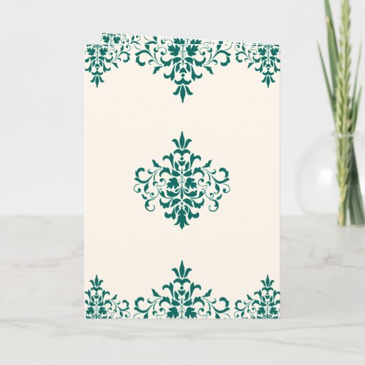 Het islamitische huwelijk van Cream en Blauwgroen  (Achterkant)