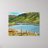 Het Isle of Skye Valley Uitzicht Canvas Afdruk (Voorkant)