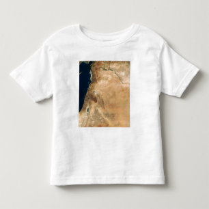 Het Israëlische land langs de oostkust Kinder Shirts