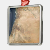 Het Israëlische land langs de oostkust Metalen Ornament (Links)