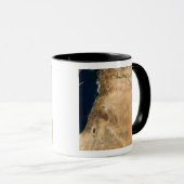 Het Israëlische land langs de oostkust Mok (Voorkant rechts)