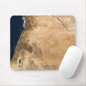 Het Israëlische land langs de oostkust Muismat (Met muis)