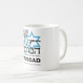 Het Israëlische Mossad-agentschap Koffiemok (Voorkant rechts)
