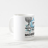 Het Israëlische Mossad-agentschap Koffiemok (Voorkant links)