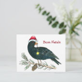 Het Italiaanse Briefkaart "Buon Natale " van (Staand voorkant)