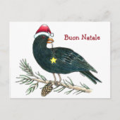 Het Italiaanse Briefkaart "Buon Natale " van (Voorkant)