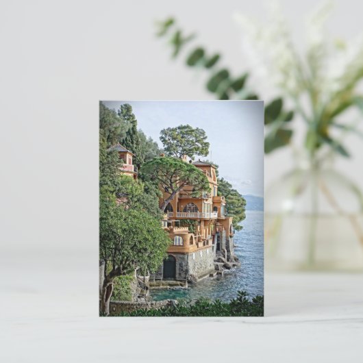Het Italiaanse Briefkaart Riviera - Portofino (Staand voorkant)