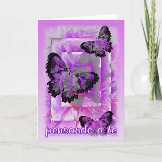 Het Italiaanse Denken aan kaart-Leeg u Kaart (Voorkant)