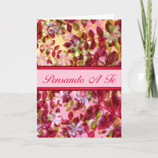 Het Italiaanse Denken aan u Pensando een Te Kaart (Voorkant)