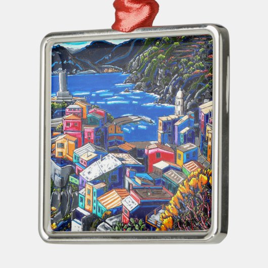 Het Italiaanse dorp Ornament (Links)